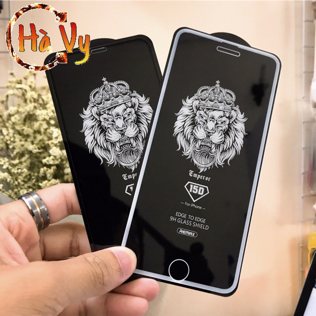 Kính Cường lực điện thoại Full Màn 15D REMAX 6/6plus/6s/6s plus/6/7/7plus/8/8plus/x/xs/xs max/11/11 pro/11 promax