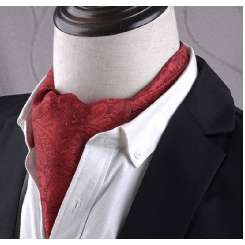 Khăn ascot nam cao cấp, khăn quàng cổ nam