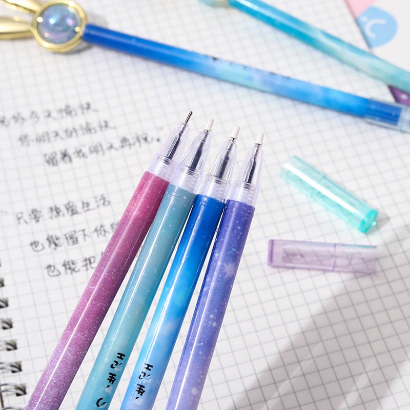 Bút Mực Gel Màu Đen Thiết Kế Sáng Tạo Cho Học Sinh / Văn Phòng