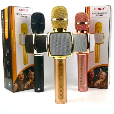 MIC  YS-16  YS96 KARAOKE  KÈM LOA NGHE HAY 20W ghi âm 2 loa cực hay