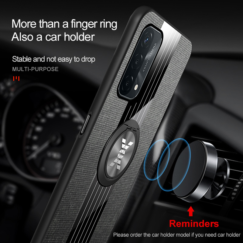 ốp điện thoại Chống Mồ Hôi Có Nhẫn Đỡ 3c Cho Oppo A7 A72 A92 A93 2020 A94 A83 A91 A73 A75 A39 A57 A55 F15 | BigBuy360 - bigbuy360.vn