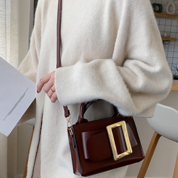 Túi xách nữ, túi đeo chéo nữ nơ to đi chơi đựng mỹ phẩm điện thoại ví tiền phong cách Hàn Quốc TT016L