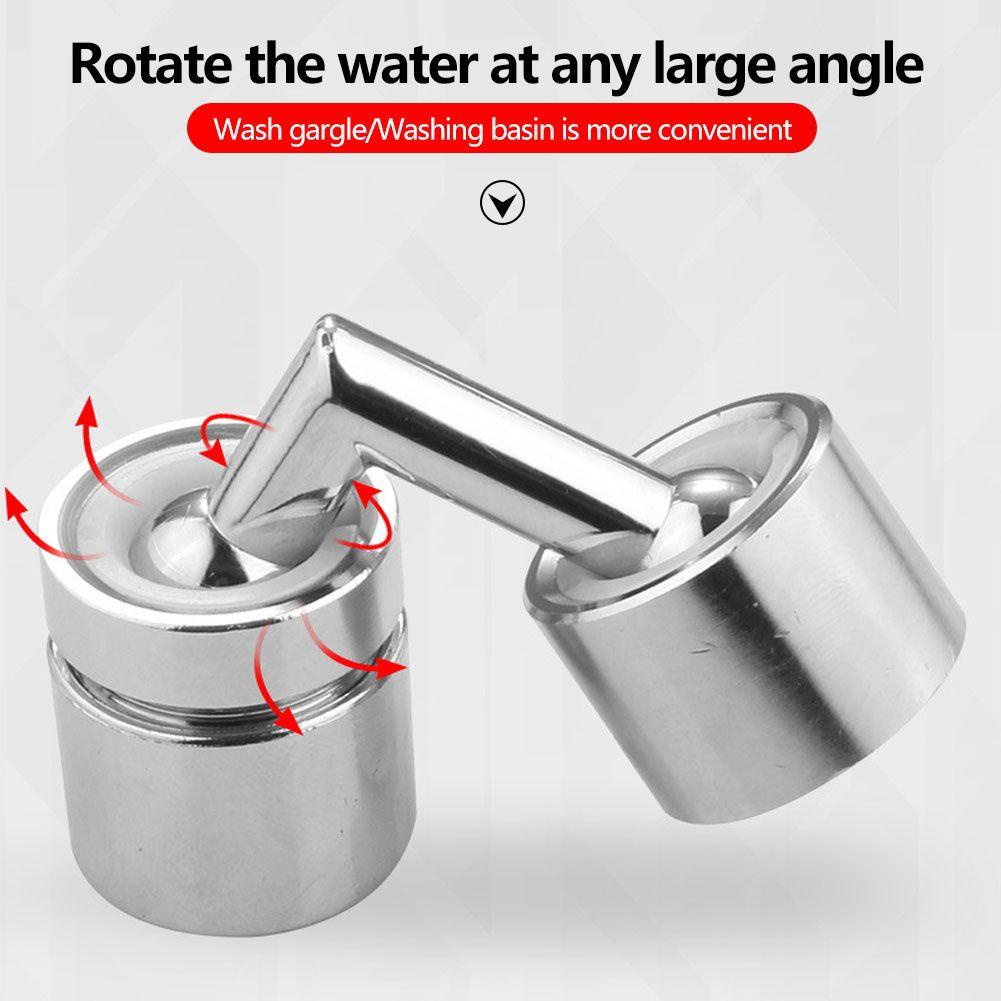 Gogoup 720° Đầu Lọc Nối Dài Vòi Nước Bồn Rửa Chén Nhà Bếp Linh Hoạt