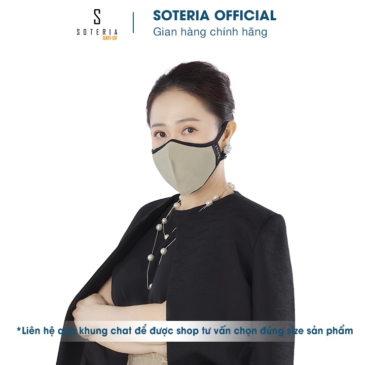 [Combo 2] Khẩu trang chống nắng Anti Balsa - Anti SeaSalt Soteria - đạt chuẩn UPF 50+, chống khuẩn chống bụi 0.1 - S,M,L