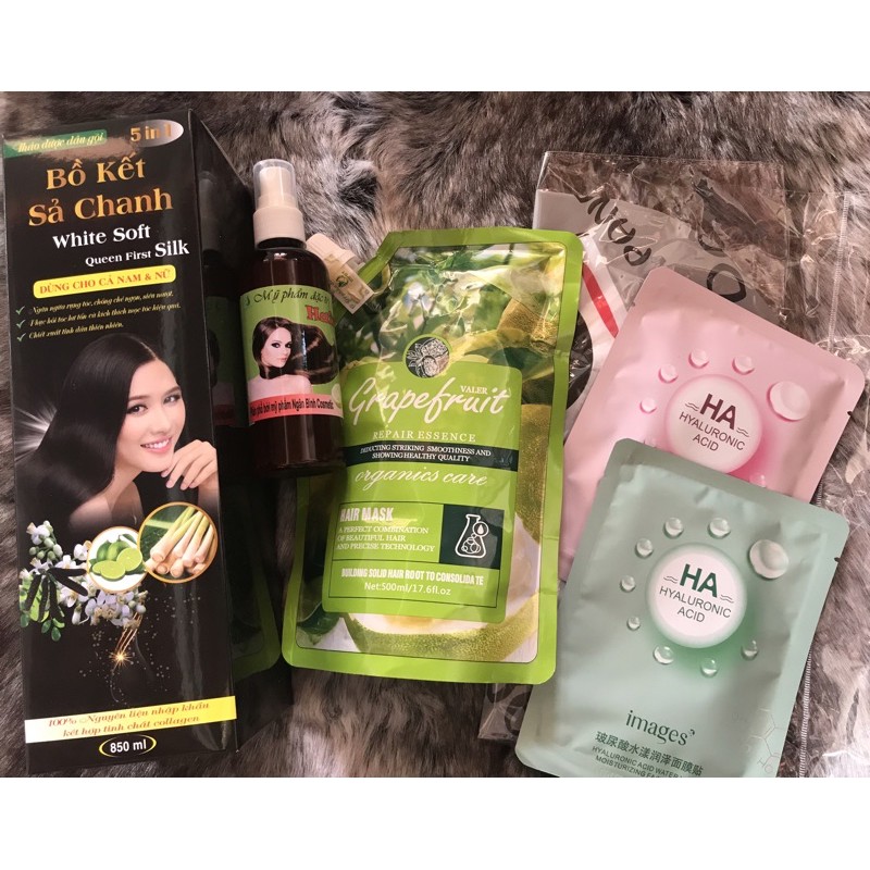 COMBO GỘI Ủ TINH DẦU❤️SIÊU MỀM MƯỚT❤️GIẢM RỤNG KÍCH TÓC PHỤC HỒI TÓC HƯ TỔN