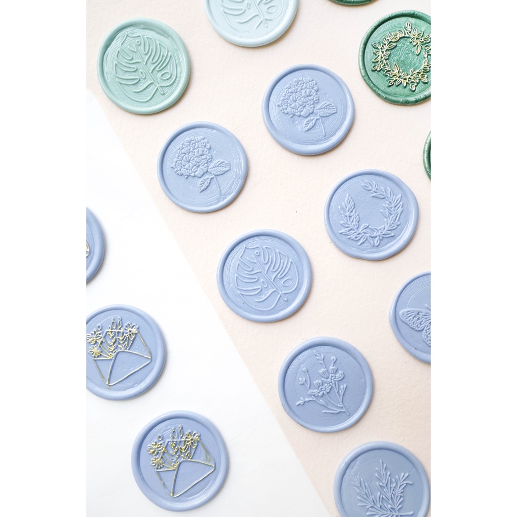 Con dấu sáp niêm phong - hình nhánh Rosemary