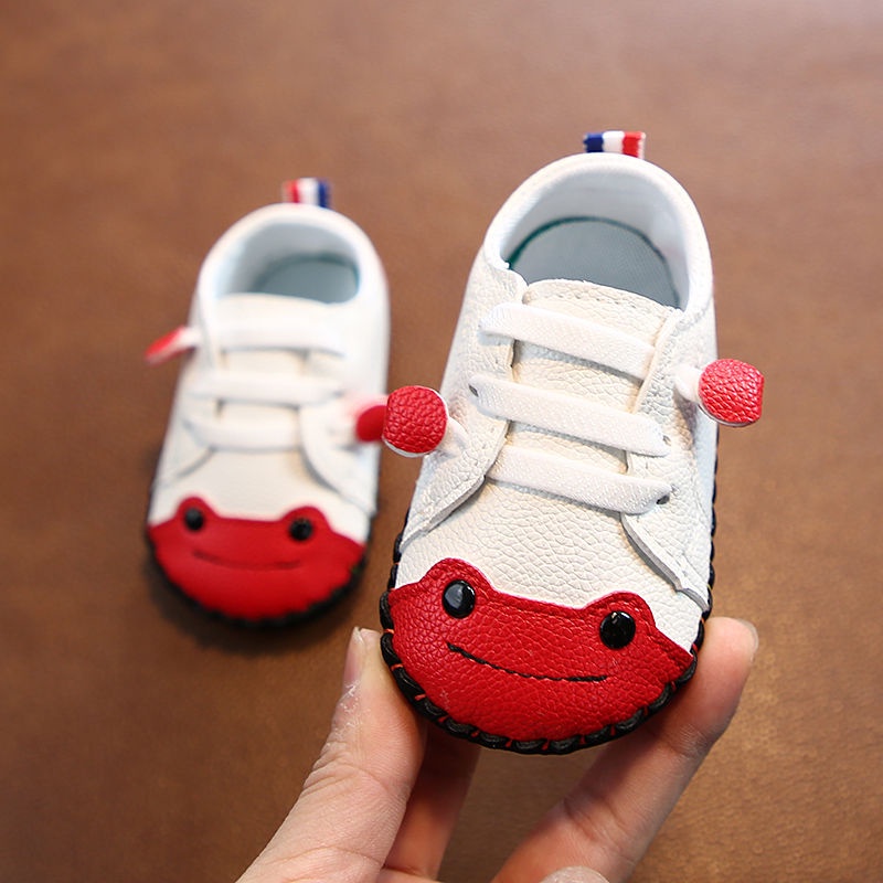Giày tập đi cho bé trai da mềm Bunny Store, giày bé trai phù hợp cho bé sơ sinh từ 6 tháng đến 1 tuổi đế mềm GTD14