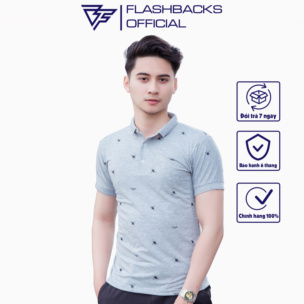 Áo Thun Nam FLASHBACKS Ngắn Tay - Form Body Hàn Quốc AP00002 - Không Nhăn -Không Xù