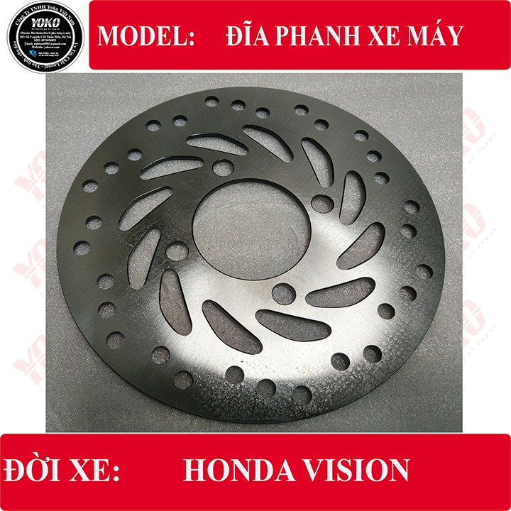 Đĩa phanh xe máy Honda Vision