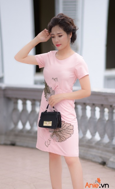 Đầm công sở ôm suông thời trang Anie (M-3XL)