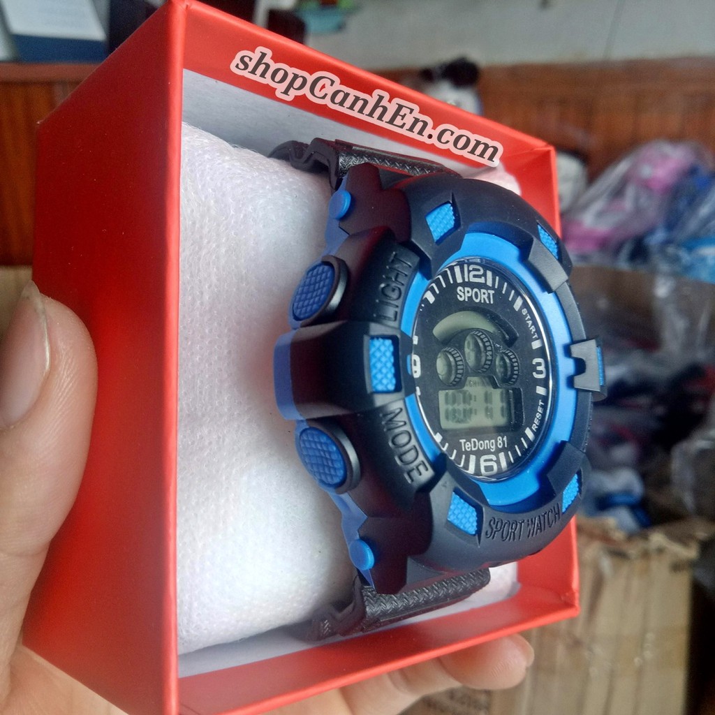 Đồng hồ Trẻ em Điện tử Giá rẻ Sport TeDong CHỐNG NƯỚC KÉM. Dáng thể thao đẹp bắt mắt phù hợp cho bé đeo xem giờ | BigBuy360 - bigbuy360.vn