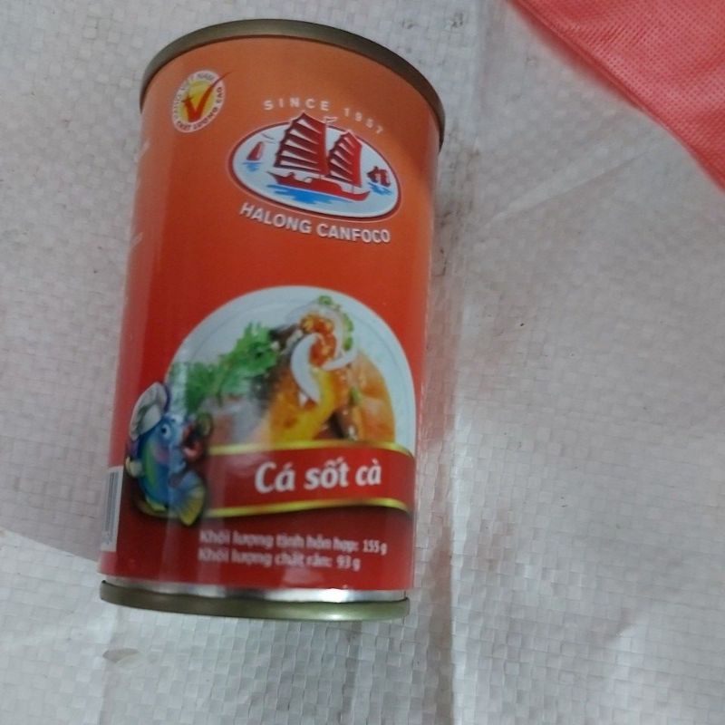 Cá Nục Xốt Cà 10 hộp × 155 Gram ( Có Lắp Khui )