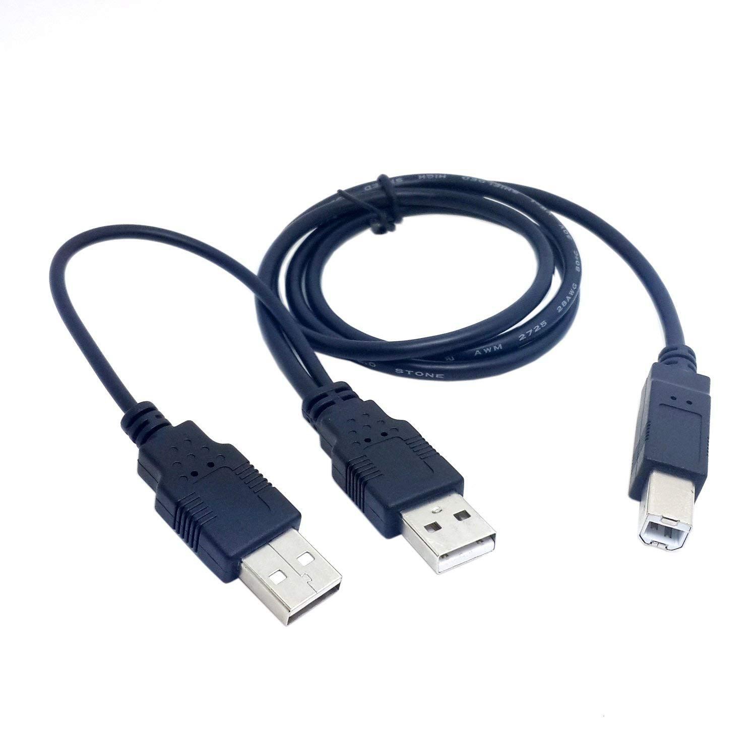 Dây Cáp Chuyển Đổi Usb 2.0 Sang Ổ Đĩa Cứng 80cm Cho Máy In & Máy In