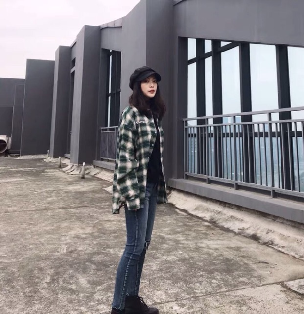 ÁO SƠ MI LISA BLACK PINK + ẢNH THẬT