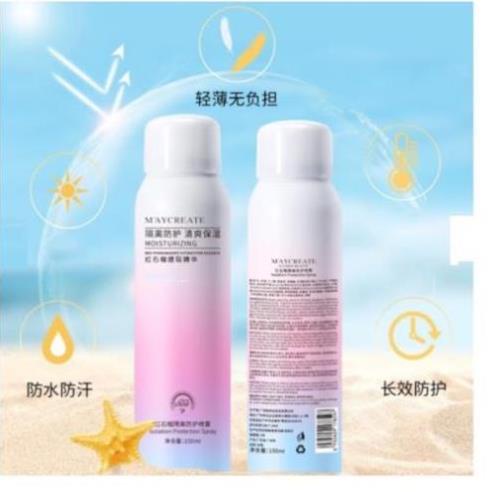 Xịt Chống Nắng Trắng Da MayCreate 150ml -thegioimypham1