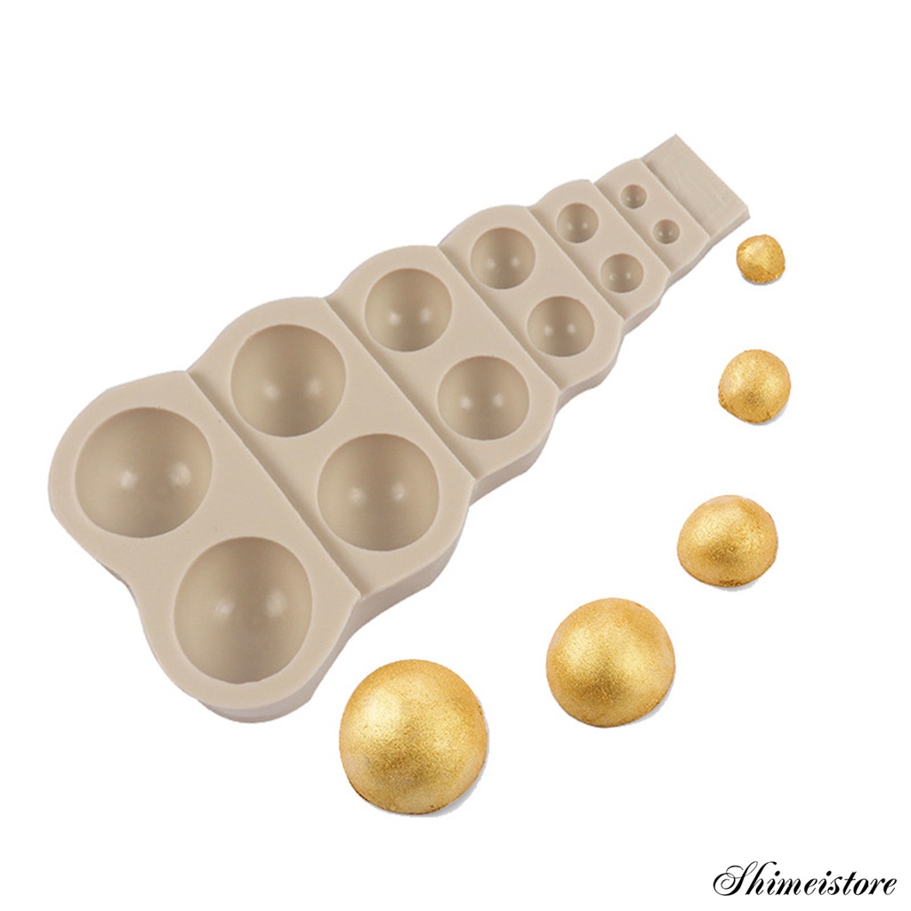 Khuôn Silicone Làm Bánh Kem / Sô Cô La / Thạch Nóng Hình Bán Nguyệt Độc Đáo