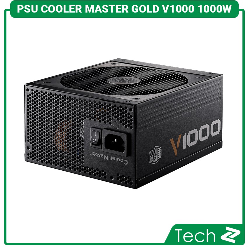 Nguồn Cooler Master V1000 1000W (80 Plus Gold Full Modular/Màu Đen)