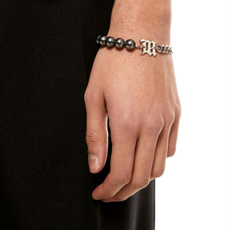 Bộ 2 Vòng Cổ Choker Chất Liệu Kim Loại Đính Ngọc Trai Nhân Tạo Màu Trắng Phong Cách Giáng Sinh