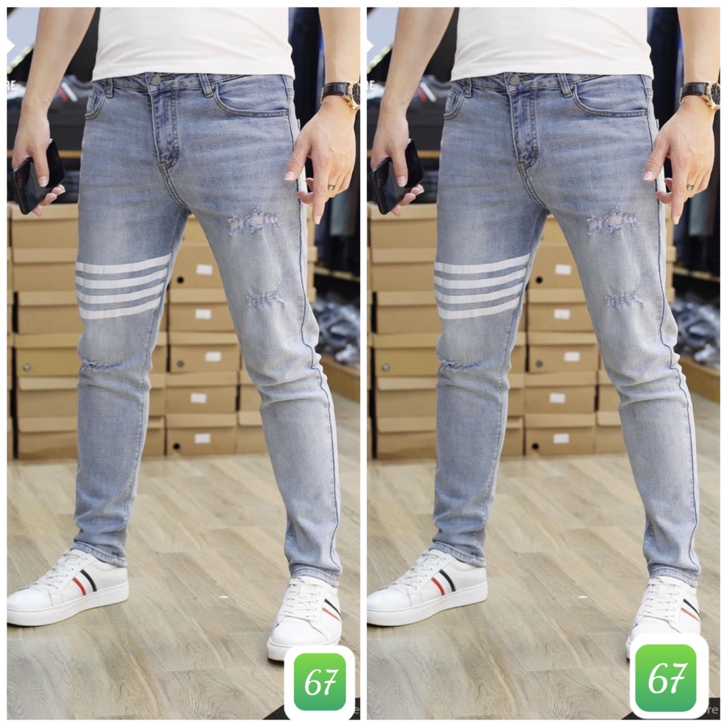 Quần jean nam 💥Freeship💥  Quần Jean Nam, Quần rin chất bò cao cấp Ống Đứng Dáng Cao Basic HA23 | BigBuy360 - bigbuy360.vn