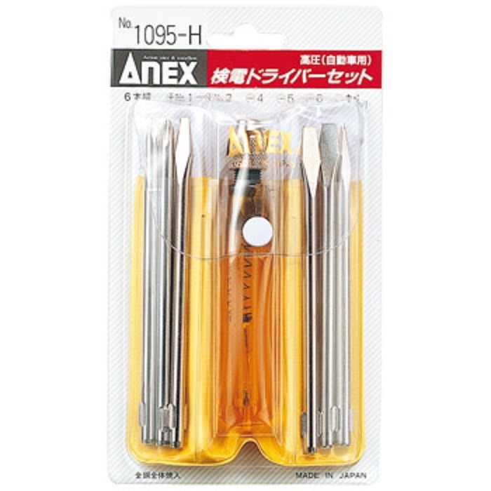 Bộ bút thử điện 6 mũi điện áp cao No.1095-H Anex
