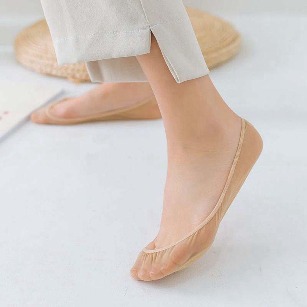 Vớ Thuyền Cổ Thấp Siêu Mỏng Thoáng Khí Chống Trượt Thời Trang Mùa Hè