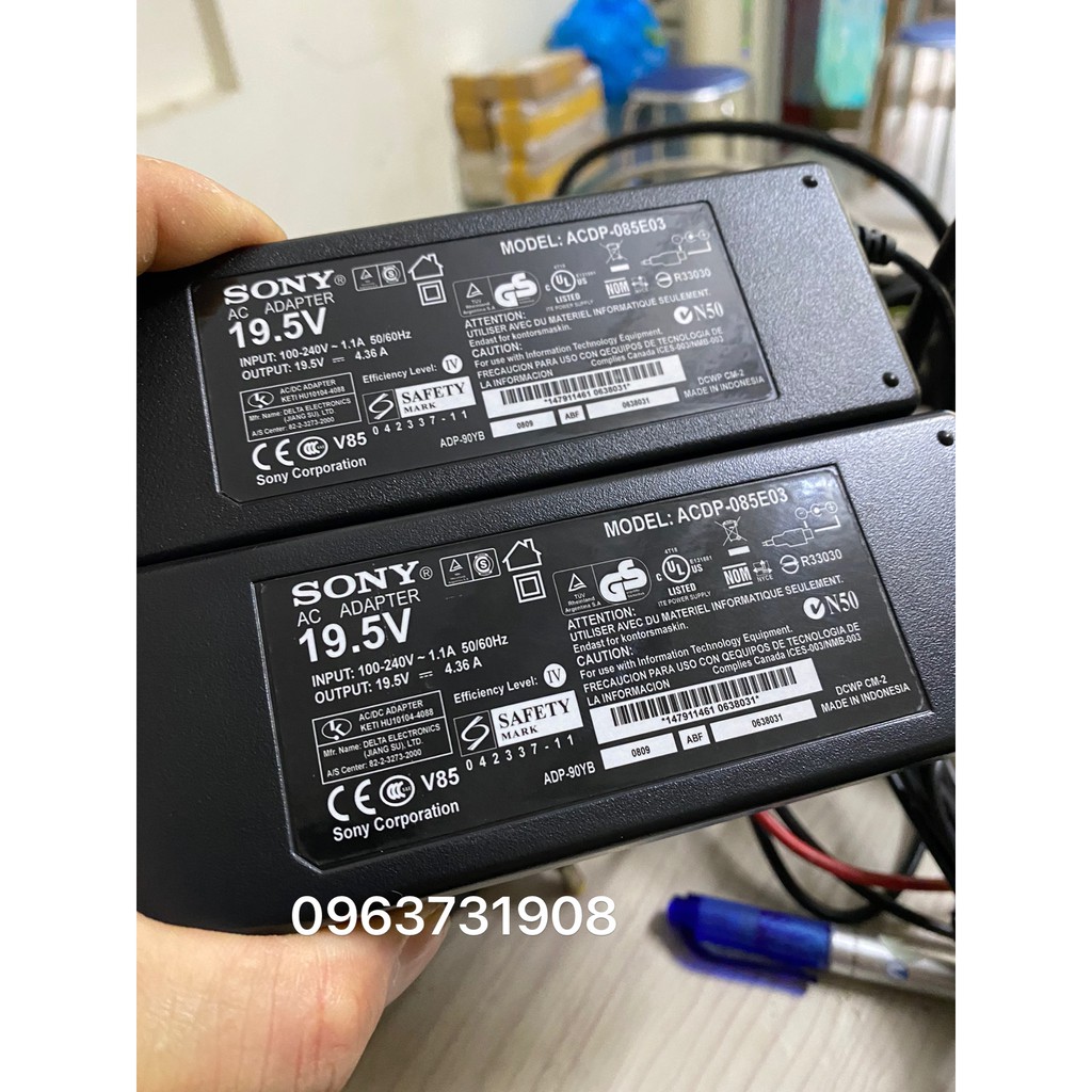 Bộ nguồn tivi sony 19.5V-4.36A chính hãng