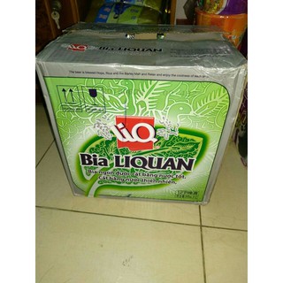 THÙNG BIA LIQUAN XANH