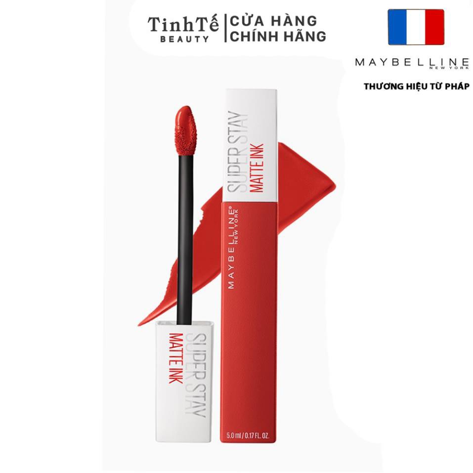 Son Kem Lì 16h Lâu Trôi Maybelline New York Super Stay Matte Ink City Edition Lipstick 5ml ྇