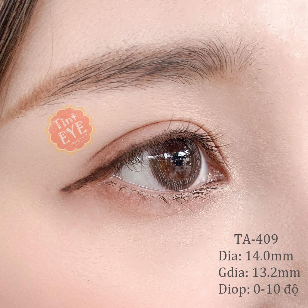 [Tặng Combo 175k] Kính Áp Tròng Tinteye Lens TA-409 Nature Gray