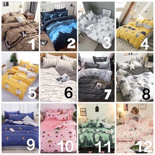 Chăn ga gối bộ cotton poly nhập khẩu ga hàn quốc