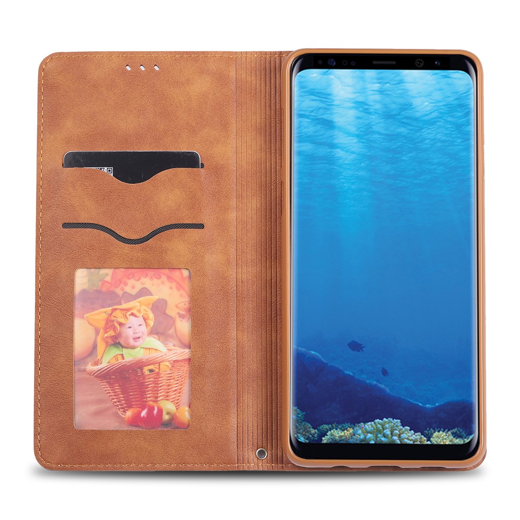 SAMSUNG GALAXY A8 STAR A9 STAR Bao da điện thoại nắp lật cho | BigBuy360 - bigbuy360.vn