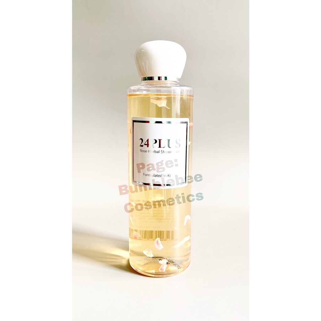 Gel Tắm Dược Liệu Hoa Hồng 24 Plus 250ml