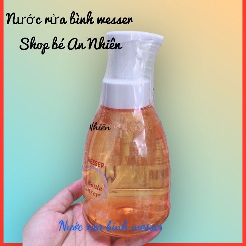 Nước rửa bình sữa wesser 500ml