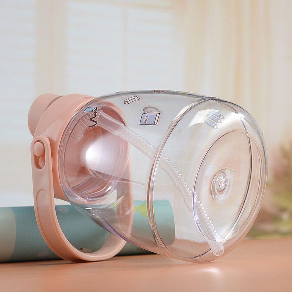 Cốc Uống Nước Nắp Lật Chống Rò Rỉ Chất Lượng Cao Có Thể Tái Sử Dụng Hình Gấu Màu Xanh Dương Harry