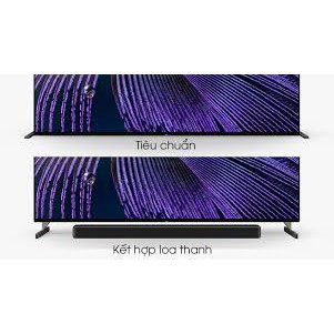 Tivi Oled Sony XR-55A90J 55 inch 4K HDR Android 10 Âm thanh từ màn hình Acoustic Surface Audio.Hỗ trợ Dolby Atmos