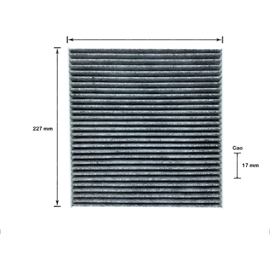 Lọc gió điều hòa Hyundai Accent 2011-2017, Tucson 2004-2014,Soluto, Carens 2006-2012,Sportage