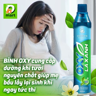 Bình oxy mini, cung cấp dưỡng khí trong lành nguyên chất cho mẹ bầu giúp giảm căng thẳng, mệt và chán ăn vì nghén