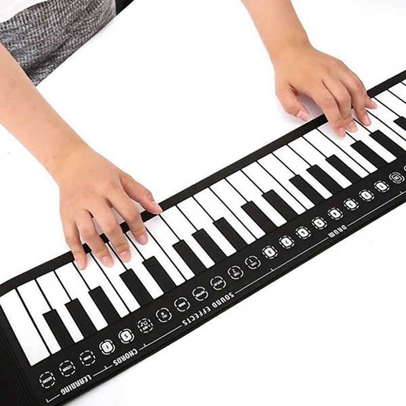 Đàn piano cuộn 49 phím di động vui nhộn cho người mới bắt đầu