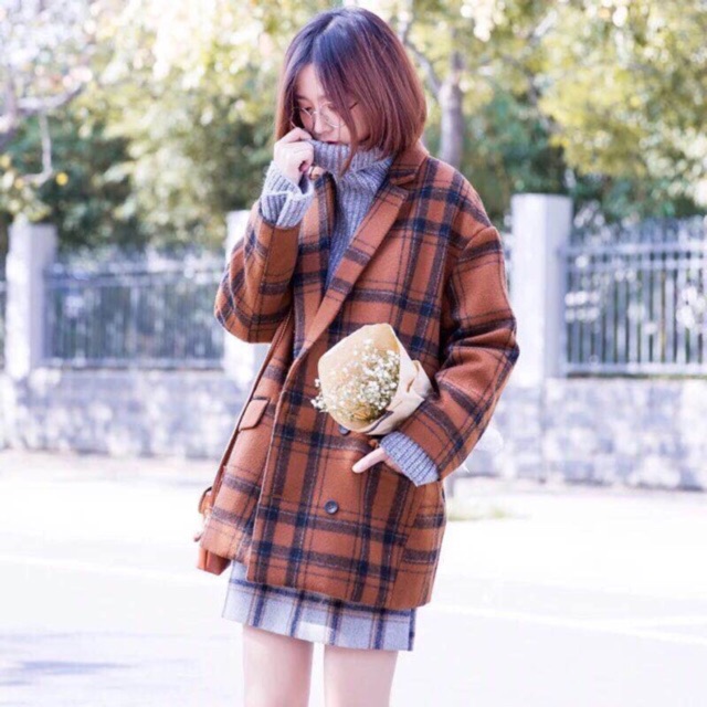 Combo sỉ áo dạ kẻ