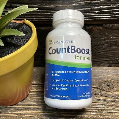 CountBoost for Men giúp tăng số lượng tinh trùng và hỗ trợ điều trị hiệu quả vô sinh ở nam giới 60 viên mẫu mới của Mỹ