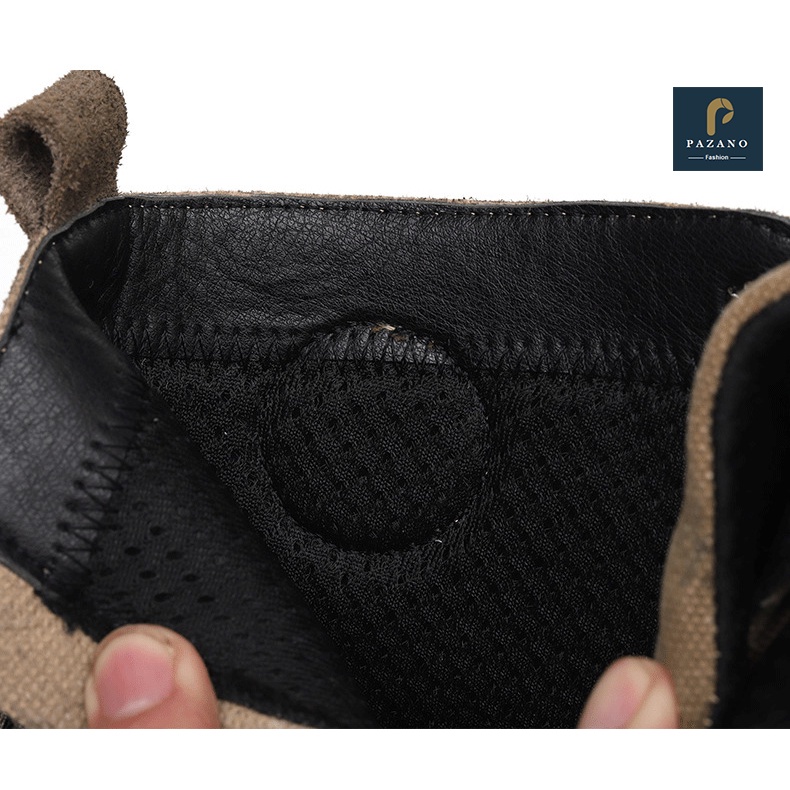 Giày Bảo Hộ Lao Động Jacky 586 Da Lộn Mũi Thép, Đế Chống Đinh, Đế Đúc Nguyên Khối Cao Cấp [Có Video Thực Tế] | BigBuy360 - bigbuy360.vn