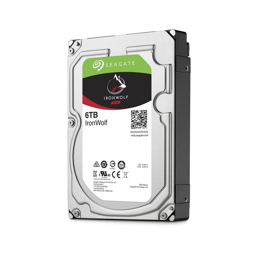 Ổ cứng HDD 3.5&quot; NAS SEAGATE Ironwolf 6TB SATA 5400RPM_ST6000VN001