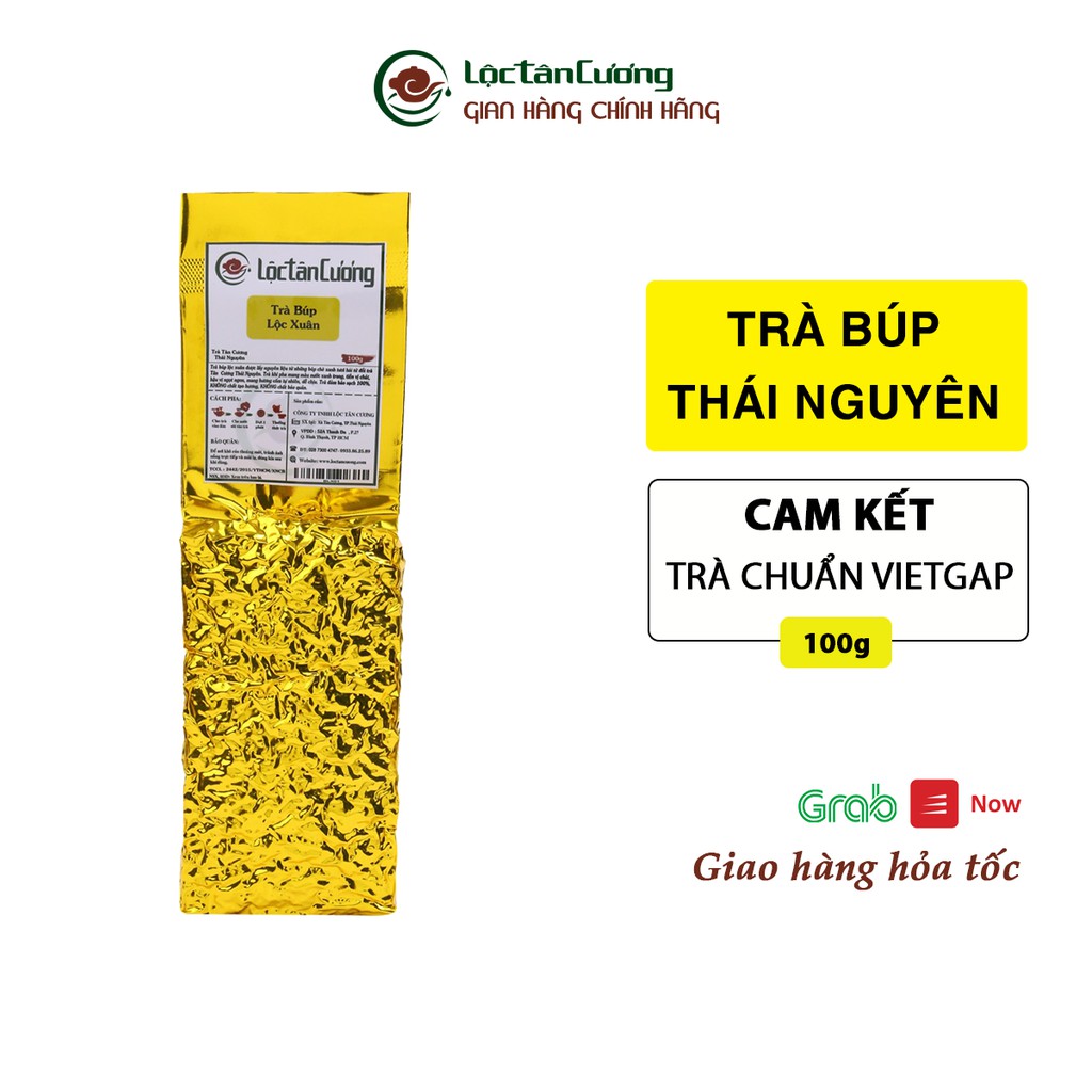 Trà Búp Lộc Xuân Lộc Tân Cương - Trà Tân Cương Chuẩn VietGap 100g