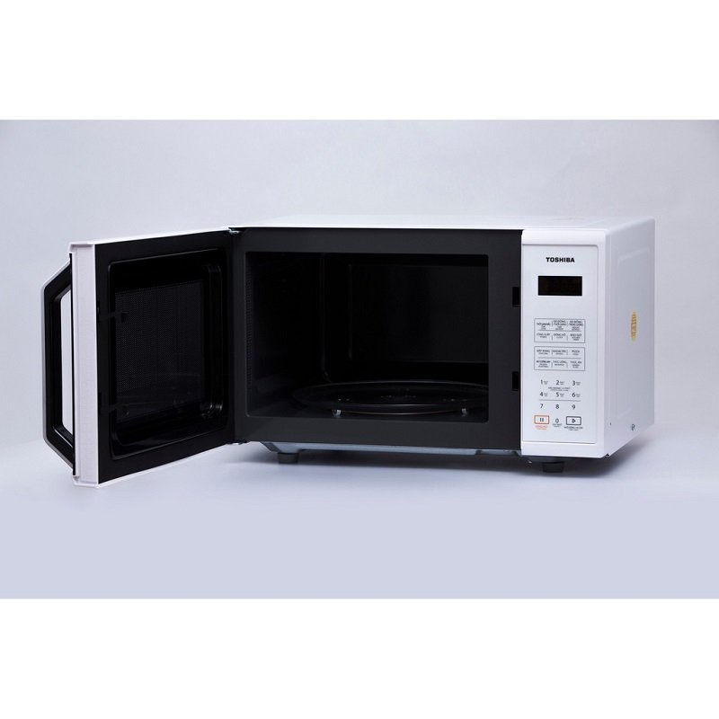 Lò Vi Sóng Toshiba ER-SS23(W1)VN -23L - Xuất Xứ Thái Lan Bảng Điều Khiển Tiếng Việt - Hàng Chính Hãng, Bảo Hành 12 Tháng