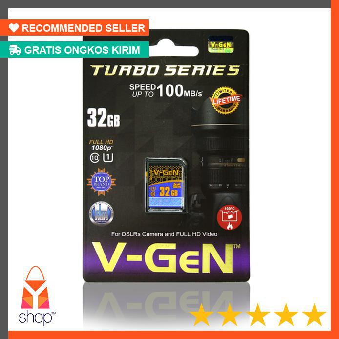 Thẻ Nhớ Sd | 32gb Turbo V-gen | 32 Gb | BigBuy360 - bigbuy360.vn