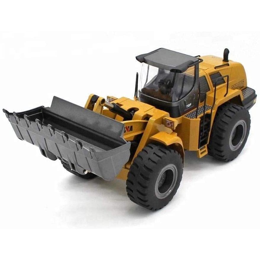 Xe ô tô xúc đất điều khiển từ xa Huina 1583 huina 583 - mô hình xe công trình xây dựng Hulna1583 huna583 RC 4 bánh