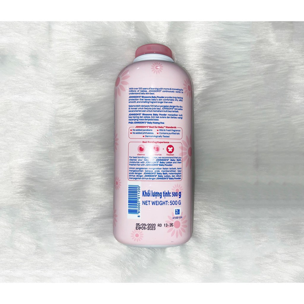 Phấn Rôm Johnson's Baby Hương Hoa Blossom Baby Powder 500g