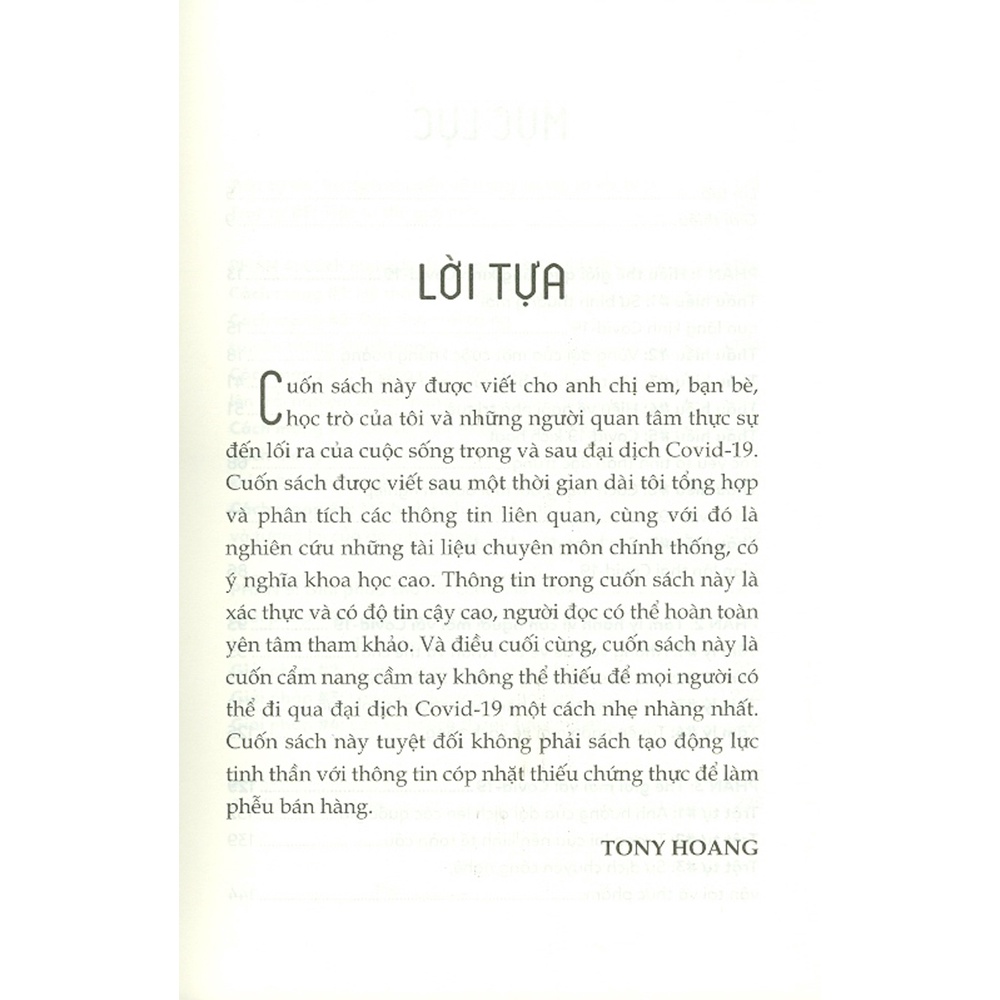Sách - Sinh Tồn Cùng Covid-19