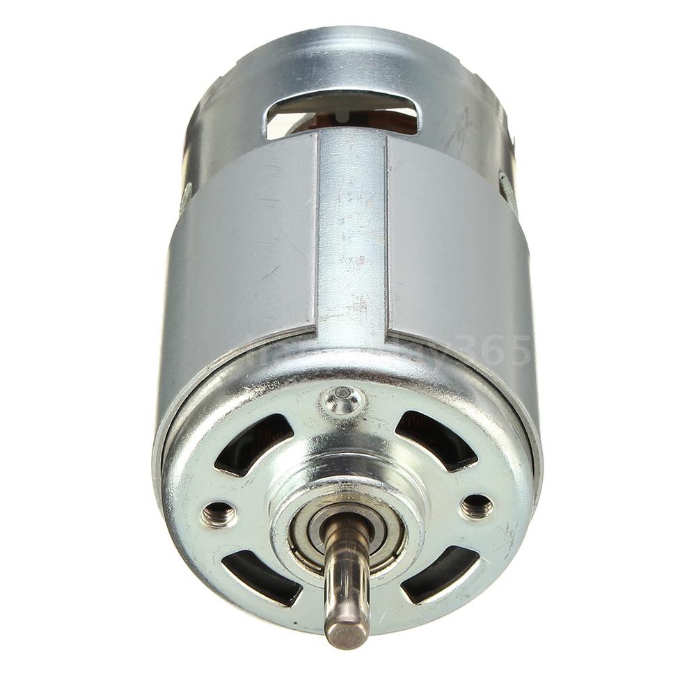 ☆775 DC 12V-36V 3500-9000RPM Motor Ball Bearing Large Torque High Power Low Noise DC Motor Accessorie