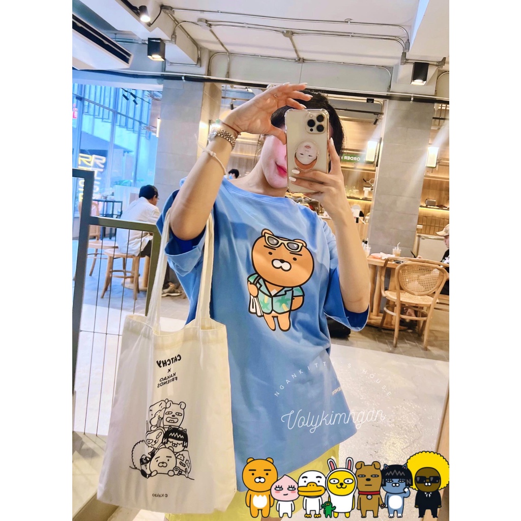 Áo Kakao summer KF-0058 xanh TL